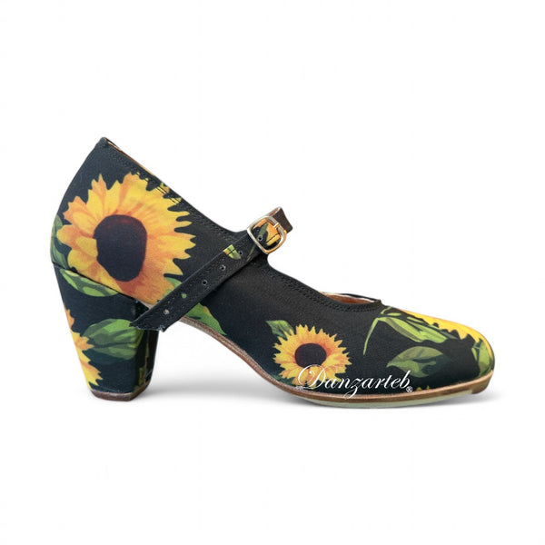 Espiga Estampado Floreado Girasoles