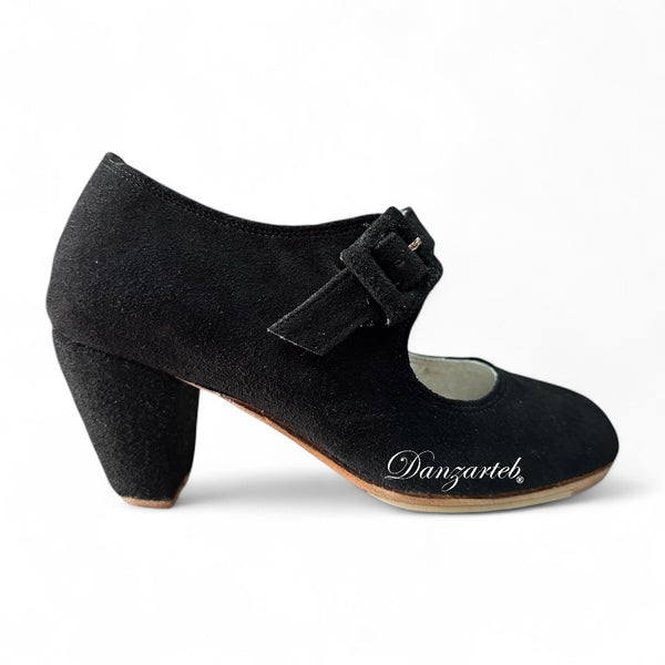 Flamenco Andalucía Gamuza Negro