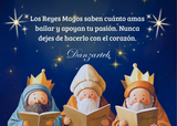 Tarjeta de regalo Danzarteb® Día de Reyes