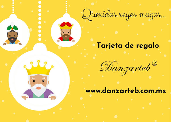 Tarjeta de regalo Danzarteb® Día de reyes